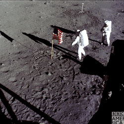 Moonwalk At The Moon GIF