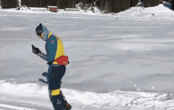 Moonwalk At Winter Olympics GIF
