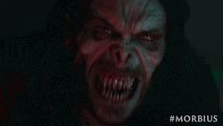 Morbius Angry In Vampire Form