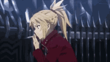 Mordred Fate Grand Order Coughing
