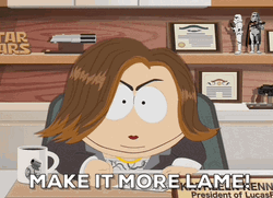 More Lame Kathleen Kennedy South Park GIF