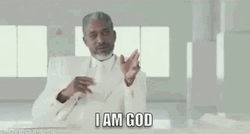 Morgan Freeman I Am God GIF