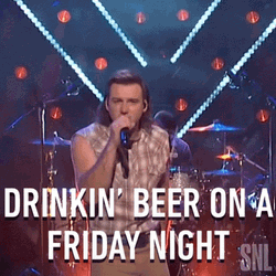 Morgan Wallen Friday Night Drinkin' Beer