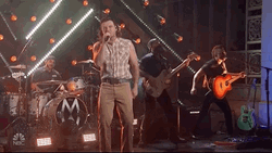 Morgan Wallen Hyped SNL Live GIF