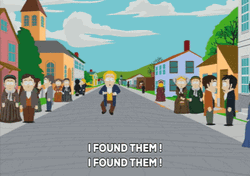 Mormon Joseph Smith Excited Animation GIF