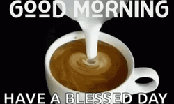 Morning Coffee Have A Blessed Monday GIF