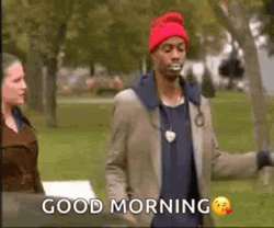 Morning Dance Dave Chappelle Crack Meme GIF