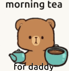 Morning Tea For Dad GIF