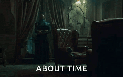 Morpheus Thinking About Time To Kill GIF