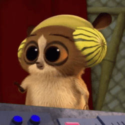 Mort Melon Ear Phone GIF