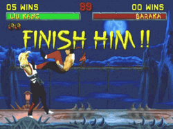 Mortal Kombat Baraka Finish Him GIF