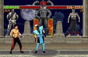Mortal Kombat Finish Him Liu Kang GIF