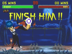 Mortal Kombat Games Finish Him GIF