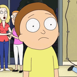 Morty Smith Aww Shucks GIF