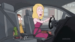Morty Transformed Into Pickle Rick GIF