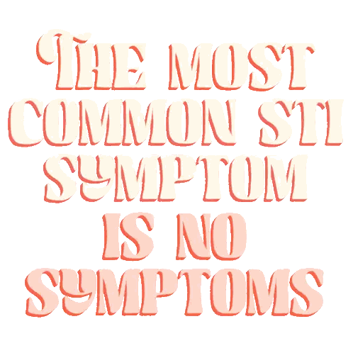 Most Common Symptom No Symptoms Poster Sticker