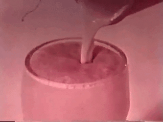 Mother And Son Fun Drinking Milkshake  GIF