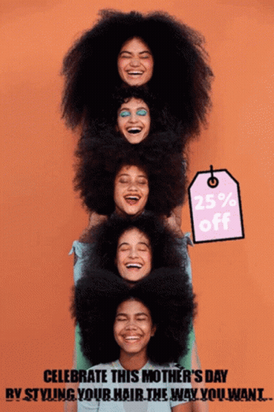 Mother's Day Advertisement 25 Percent Off GIF