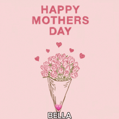 Mother's Day Card With Flowers GIF