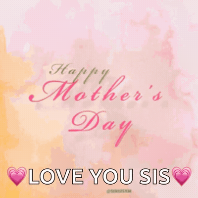 Mother's Day Card With Flowers GIF