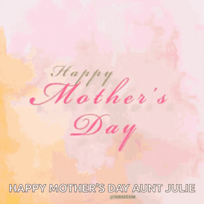 Mother's Day Card With Flowers GIF