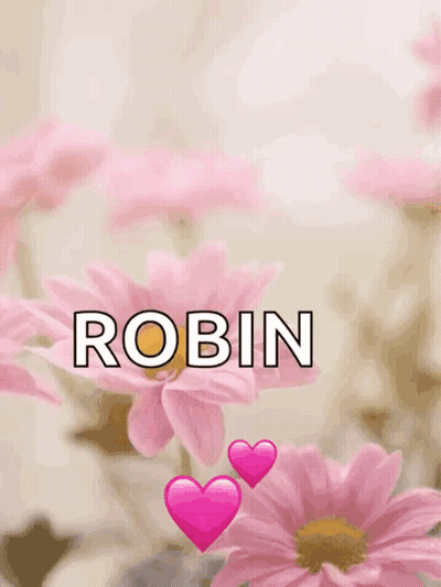 Mother's Day Card With Pink Flowers And Hearts GIF