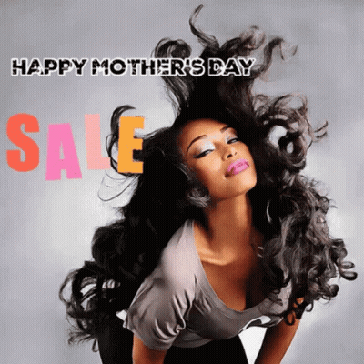 Mother's Day Card With Pink Roses GIF