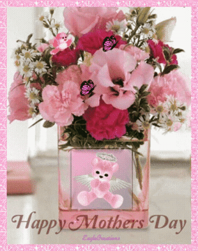 Mother's Day Greeting Card With Dancing Women GIF