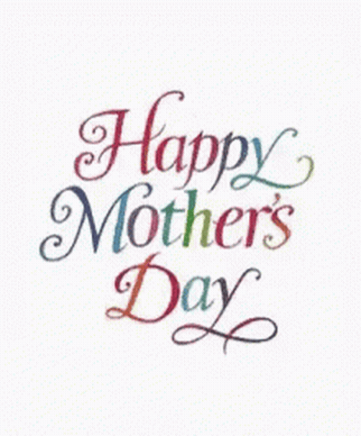 Mother's Day Greeting Card With Hearts GIF