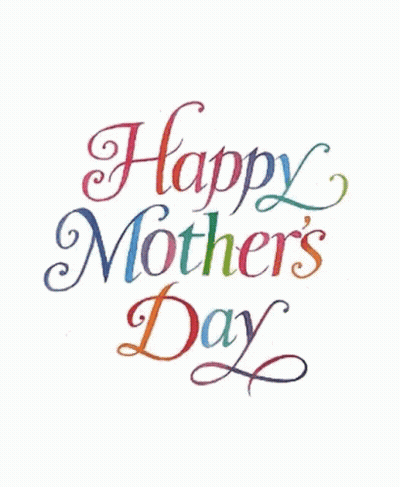 Mother's Day Greeting Card With Hearts GIF