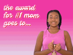 Mother's Day Greeting Love You No.1 Mom  GIF