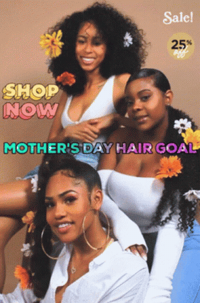 Mother's Day Hair Goals With Three Women GIF