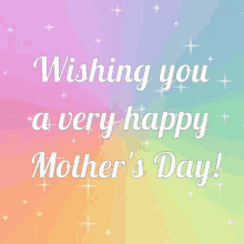 Mother's Day Rainbow GIF