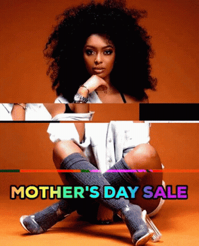 Mother's Day Sale Text GIF