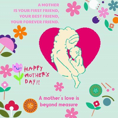Mother's Love On Mother's Day Card GIF