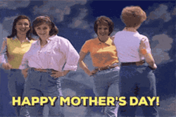 Mothers Day Funny Mom Group Dancing GIF