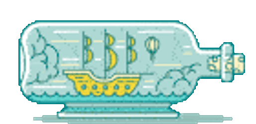 Motion Graphic Sticker GIF