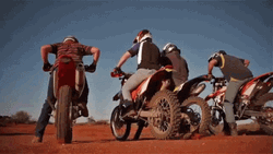 Motorcycle Dirt Bike Racing GIF