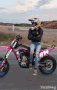 Motorcycle Girl Chill Sitting Riding GIF