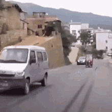 Motorcycle Hitting Car Crash GIF