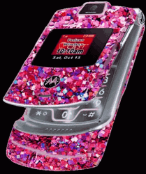 Motorola Pink Glitters