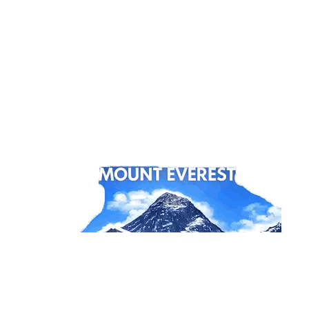 Mount Everest Sticker