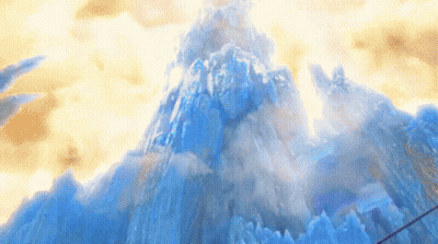 Mountain With Ice GIF