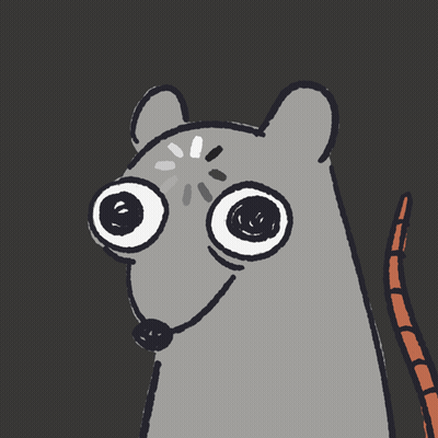 Mouse With Big Eyes GIF