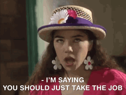 Mouth Shut Dina Alexander Salute Your Shorts GIF