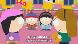 Mouth Shut South Park Wendy And Lola GIF