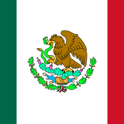 Moving Animation Mexico Flag GIF