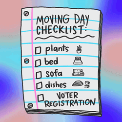 Moving Day Check List GIF