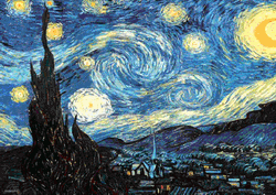 Moving Images Starry Night Painting GIF