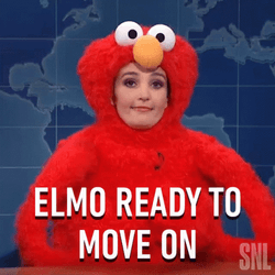 Moving On Up Elmo Parody SNL GIF